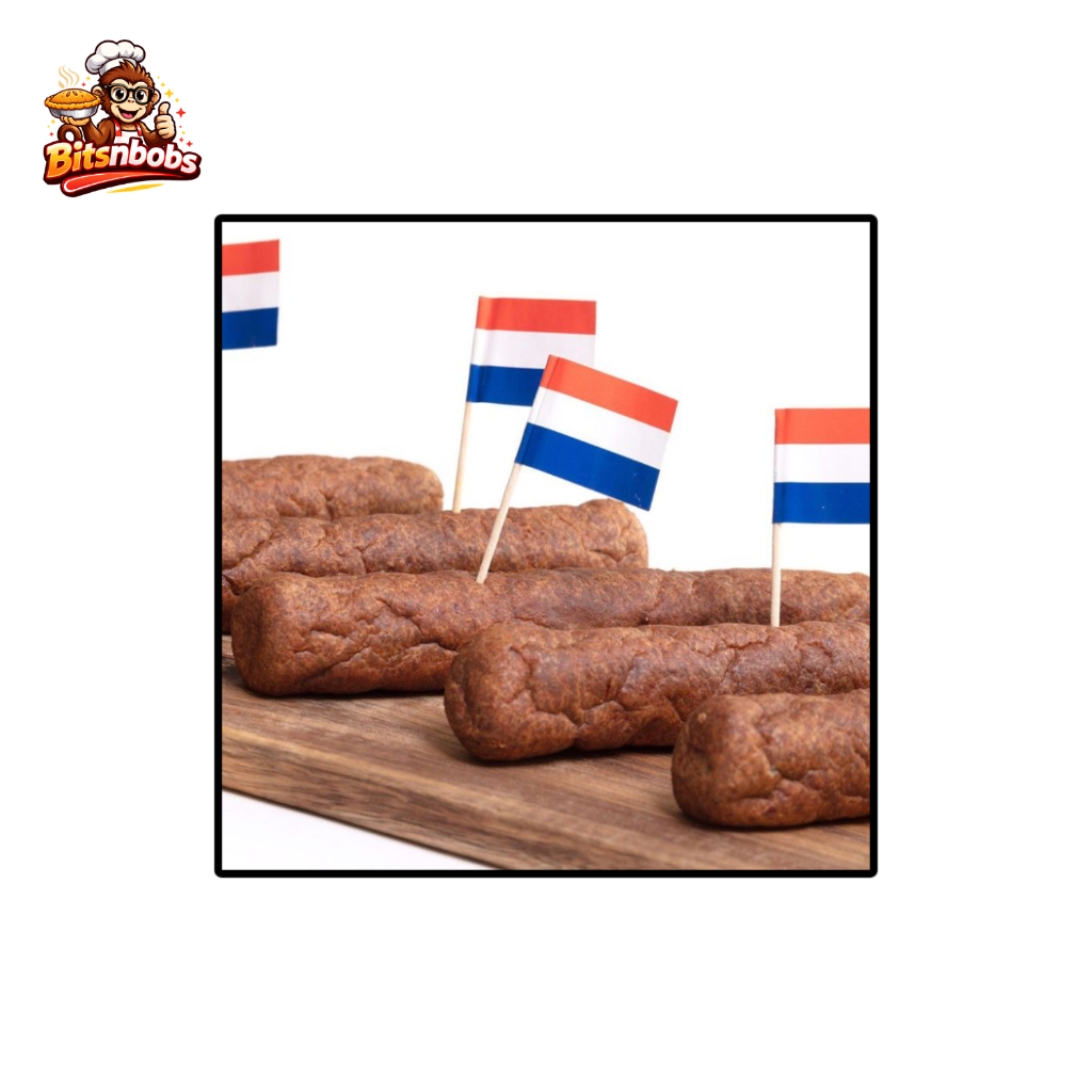 🇳🇱🌭Dutch Frikandel Pork 400g (4 pieces) - ไส้กรอกหมูเนเธอร์แลนด์ ไส้กรอกดัตซ์ 400กรัม (4 ชิ้น)🌭🇳🇱