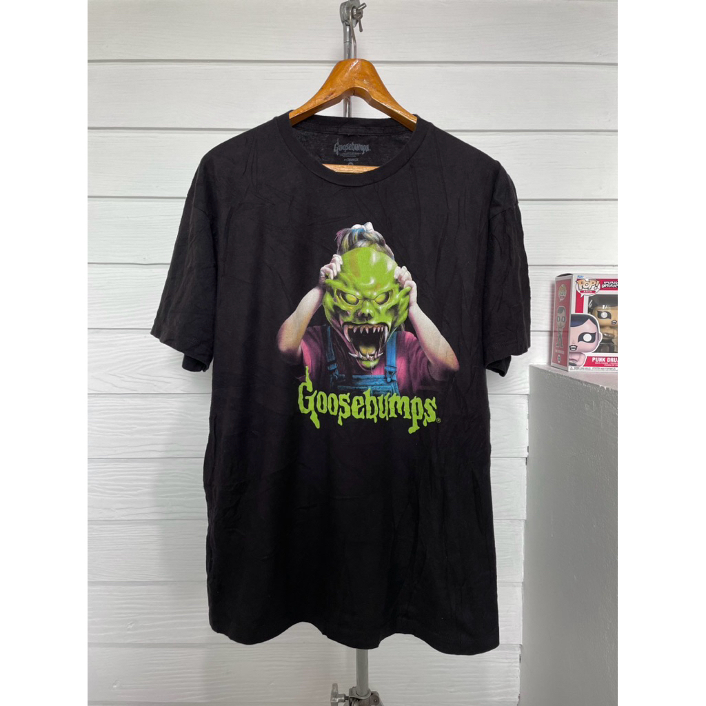 เสื้อภาพยนตร์มือสอง GOOSEBUMPS MOVIE Size 2XL มือ2