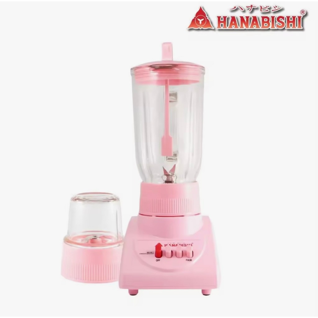 ฮานาบิชิ เครื่องปั่นอเนกประสงค์โถแก้ว รุ่น HBM-508G ขนาด 1.25 ล. รับประกัน3ปี