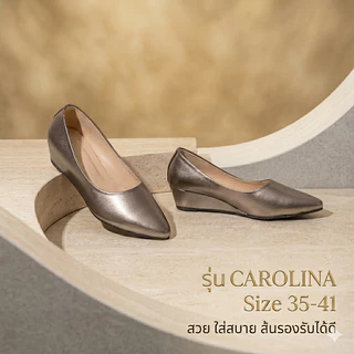 รองเท้า รุ่น CAROLINA รองเท้าคัทชู ทรงสวย ไซส์ 35-41 (ROSIE SHOES)