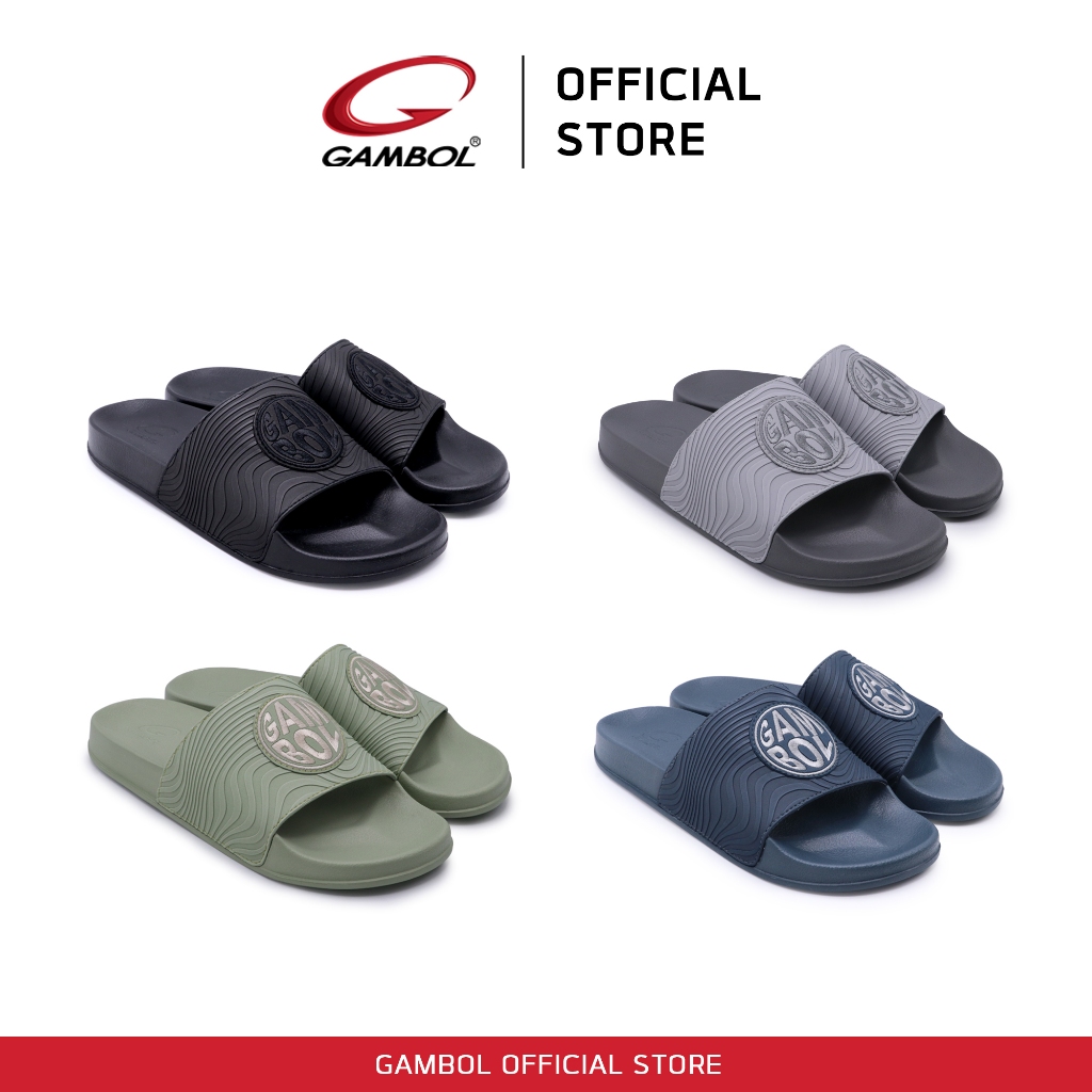 GAMBOL แกมโบล SURF รองเท้าแตะแบบสวมชาย รุ่น GM42278 Size 40-44