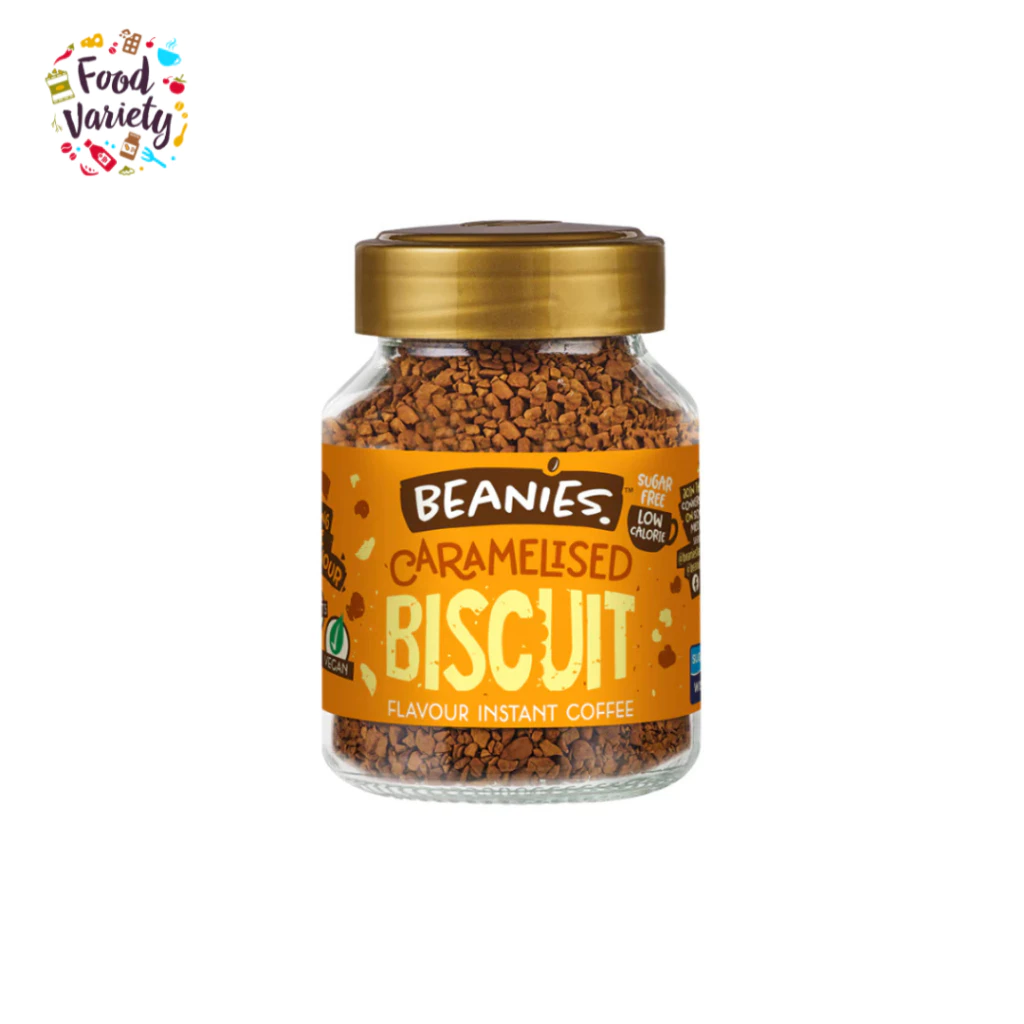 Beanies Caramelised Biscuit Flavoured Instant Coffee 50g