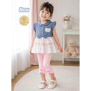 Bc🎉👗ต.32 เสื้อผ้าเด็กผู้หญิง ชุดเชต 1-5ขวบ รวมแบรนด์