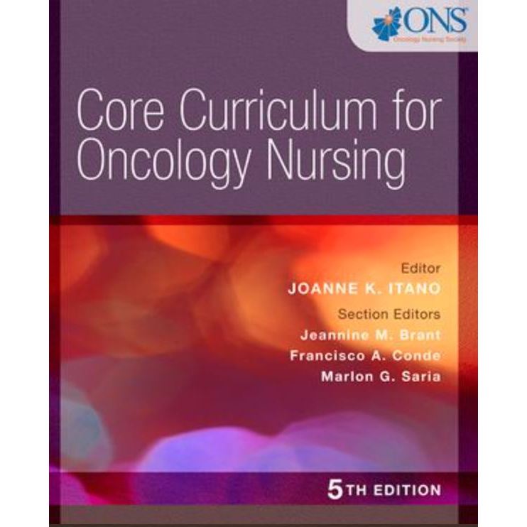 หนังสือ Core Curriculum for Oncology Nursing ed 5/2016