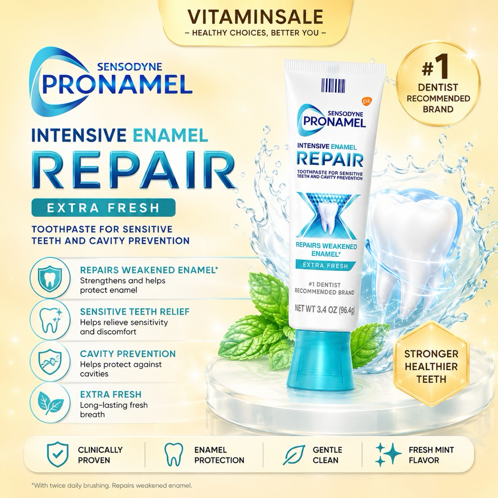 Sensodyne ProNamel Intersive Enamel Repair Toothpaste Extra Fresh 3.4 oz (96.4 g)