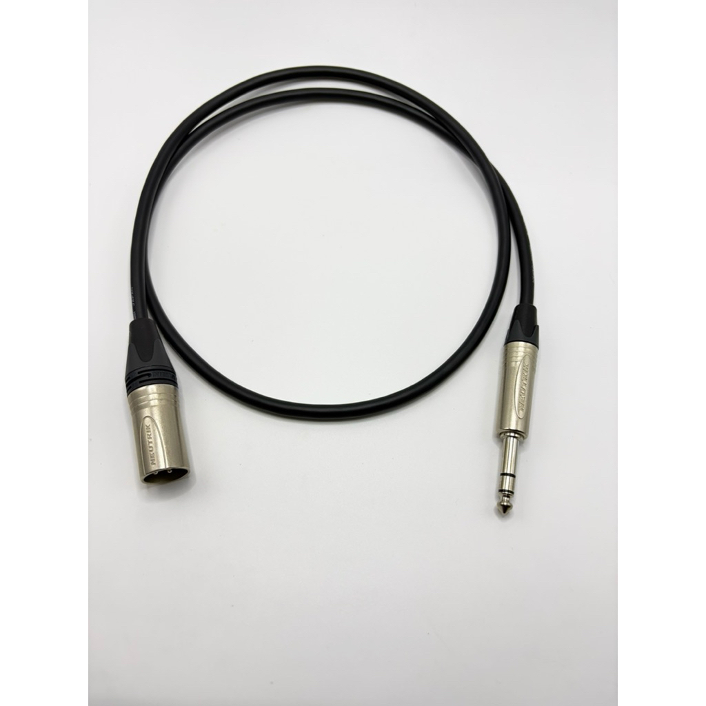 สายtrs-xlrผู้  trsตรง/trsงอ สายmogami รุ่น2549ทองแดงแท้100% หัวของNeutrikแท้100%
