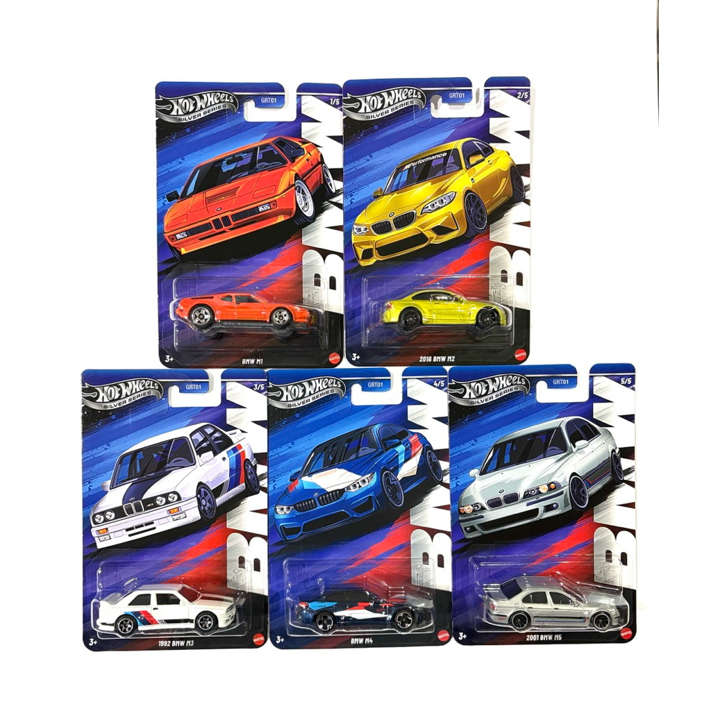 Hot Wheels | BMW มี 5 รุ่น = M1 M2 M3 M4 M5 |‼️แพคยับ มุมแพคยับ‼️📦สินค้ามีพร้อมส่ง