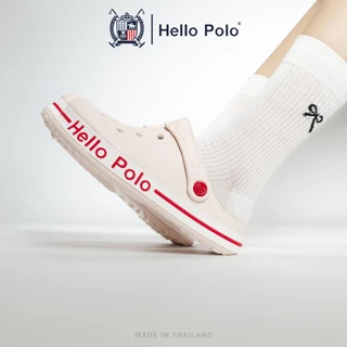 Hello Polo รองเท้าแตะผู้หญิง รองเท้าหัวโตแฟชั่น กันลื่นและทนทาน อ่อนนุ่ม วัสดุ EVA เหมาะกับฤดูร้อน รุ่น HP8065