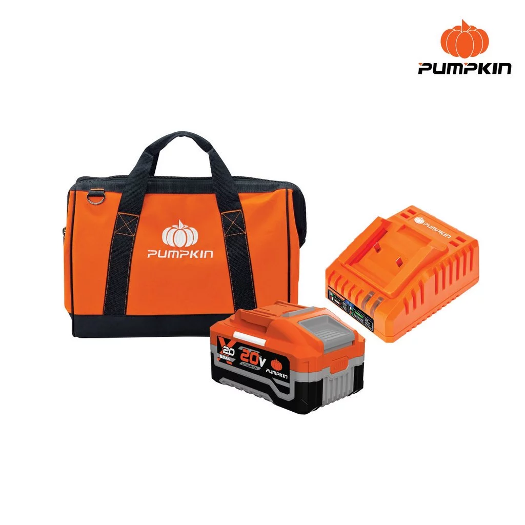PUMPKIN ชุดแบตเตอรี่ 6.0Ah และเครื่องชาร์จเร็ว 20V 4.0A รุ่น X20V-B6C40 thumbnail 4