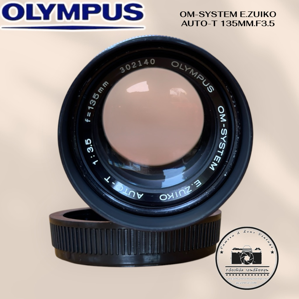 OLYMPUS OM-SYSTEM E.ZUIKO AUTO T.135MM.F3.5 OM MOUNT