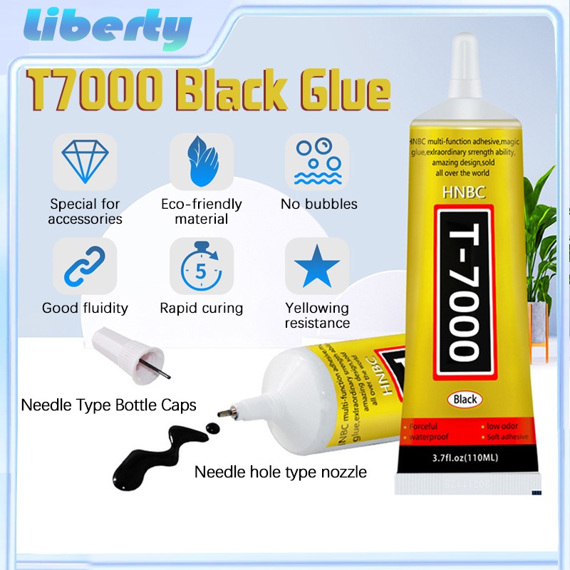 กาวติดมือถือ กาวเอนกประสงค์ T-7000 (15ml/50ml/110ml) (เนื้อกาวสีดำ)
