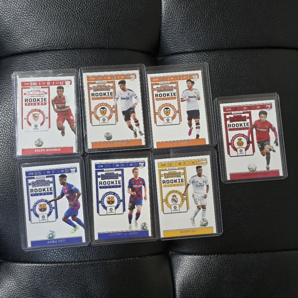 การ์ด การ์ดบอล Panini Chronicles Soccer 2019-20 Contenders rookie Ticket RC Rookie Card La Liga Rodr