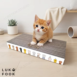CAT SCRATHER แผ่นฝนลับเล็บแมว กระดาษลับเล็บ