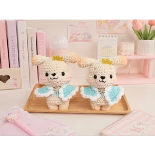 ตุ๊กตาหมีหมาไหมอุด้งนุ่มนิ่ม