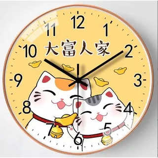 (18แบบ) นาฬิกาติดผนัง เดินเงียบ ขนาด20-30cm