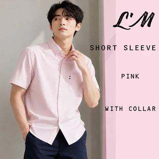 L'm men's style เสื้อเชิ้ต ริบบิ้นกระเป๋า ผ้าPREMIUM COTTON