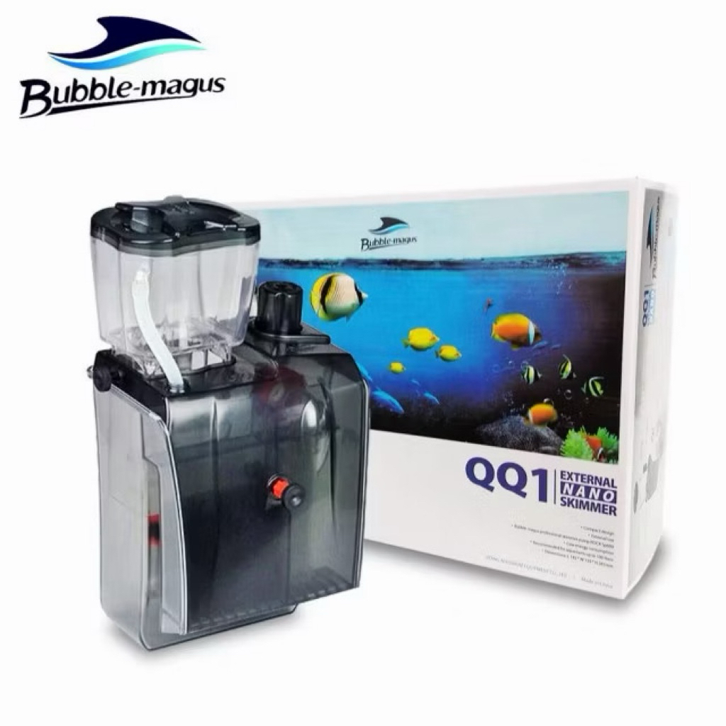 Skimmer Bubble magus QQ1 (รับประกันสินค้า) สกิมเมอร์สำหรับตู้ปลาทะเล ขนาดตู้ไม่เกิน24นิ้ว ทำน้ำในระบ