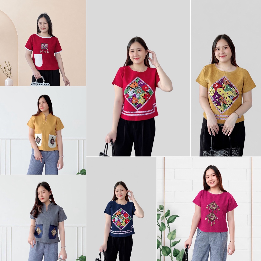 เสื้อลินินกัญชงอัดกาว งานสั่งตัดตามออเดอร์