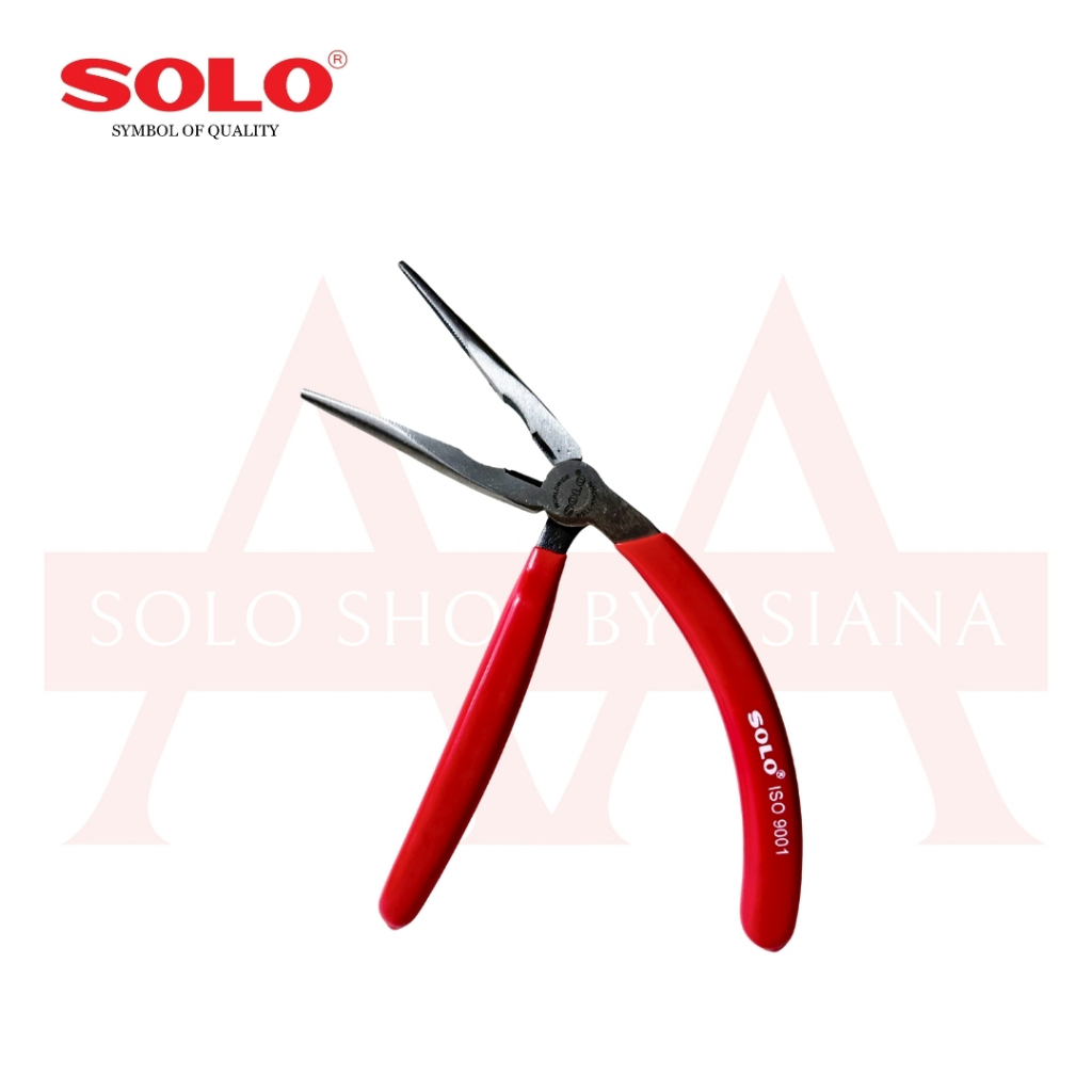 Solo No.559-9" คีมปากแหลมคอโค้งโซโล