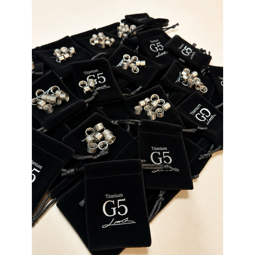 ปลอกไทเทเนียม G5 V.2 แท้ By LinQ มีใบเซอร์รองรับคุณภาพ
