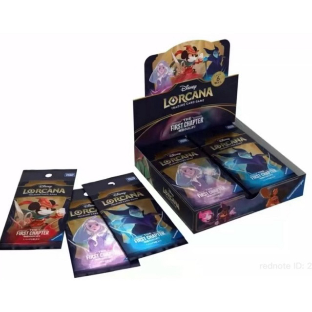 ❄️🌨️ ; ( 1 ซอง / 6 ใบ ) JP ver. Disney Lorcana SET1 - The First Chapter
