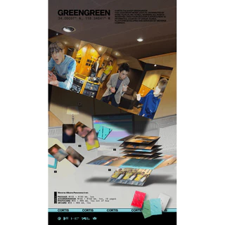 [พร้อมส่ง] อัลบั้ม ไม่แกะซีล Cortis - The 2ND EP [GREENGREEN]เลือกปกได้