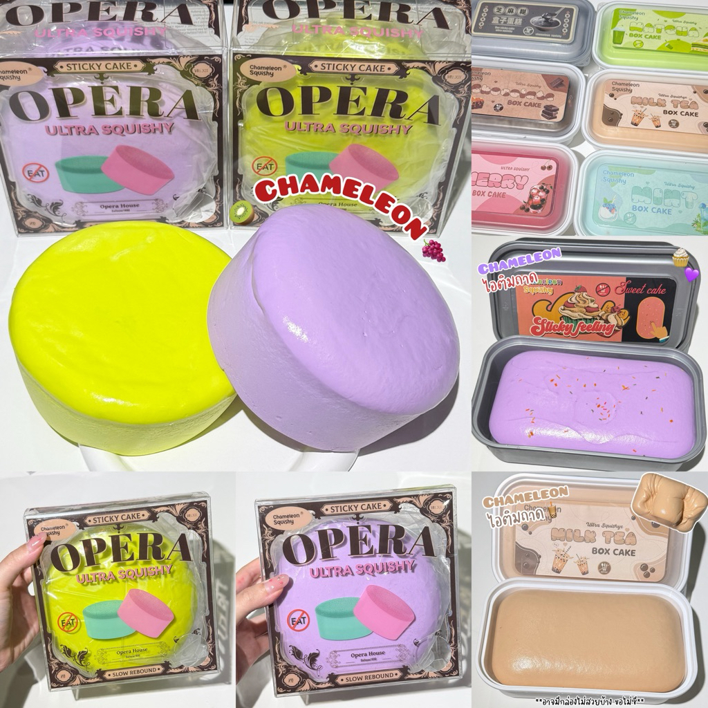 พร้อมส่ง‼️ สกุชชี่ ‘ CS ‘ Chameleon 🍮🍒 (📍อ่านรูป 2-3 ก่อนกด📍)รวมทุกแบบ น่ารัก นุ่มนิ่ม | sss store