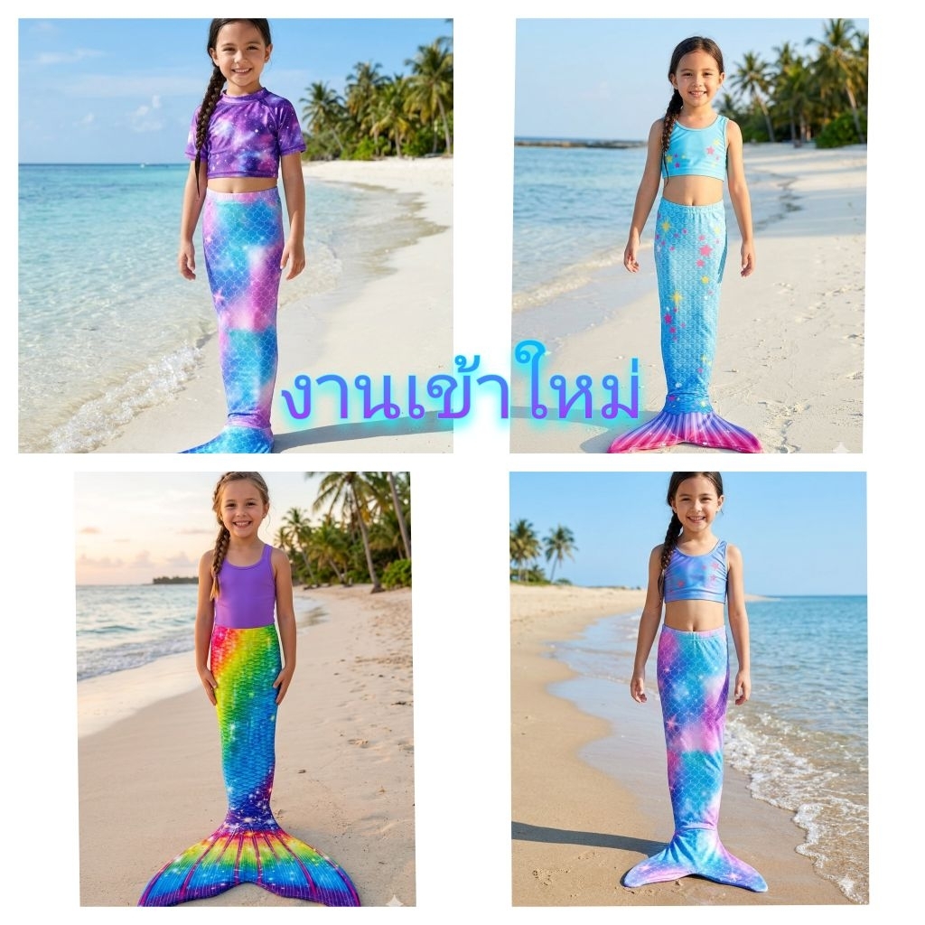 กระโปรงหางเงือก เฉพาะหาง พร้อมส่ง ราคาถูก