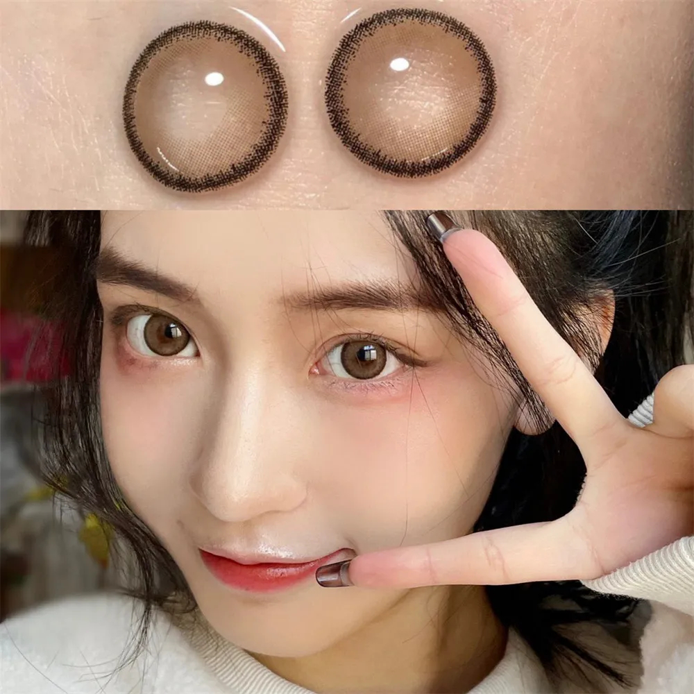 （COD）0.00-4.50คอนแทคเลนส์สี 1 คู่ คอนแทคเลนส์สายตาสั้น รายปี คอนแทคเลนส์ คอนเทค เลนส์ คอนแทคเลนส์ คอนแทคเลนส์สายตาสั้น