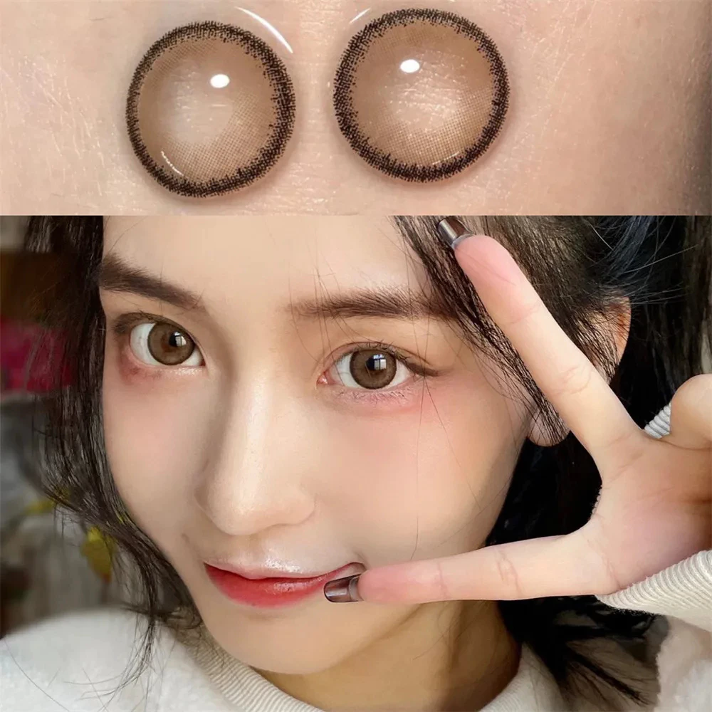(COD)0.00-4.50คอนแทคเลนส์สี 1 คู่ คอนแทคเลนส์สายตาสั้น รายปี คอนแทคเลนส์ คอนเทค เลนส์ คอนแทคเลนส์ คอนแทคเลนส์สายตาสั้น