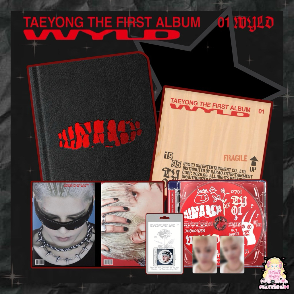 มี limited ⋆𐙚₊ อัลบั้ม TAEYONG ♡ WYLD | 1st Full album  แทยง NCT
