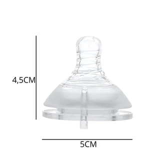 จุกนม Nipple Dot จุกนมซิลิโคนเกรดอาหาร นุ่มพิเศษ ไหลธรรมชาติ เสมือนนมแม่ BPA Free สำหรับเด็กทารก