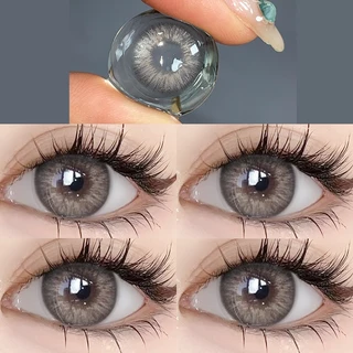 MIDROO【COD】ค่าสายตาคอนแทคเลนส์ Fashion Lens OMG Brown คอนแทคเลนส์สีน้ำตาล 14.0mm