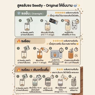 SEEDLY มิกซ์ธัญพืช คละสูตร รวม 6 ชุด