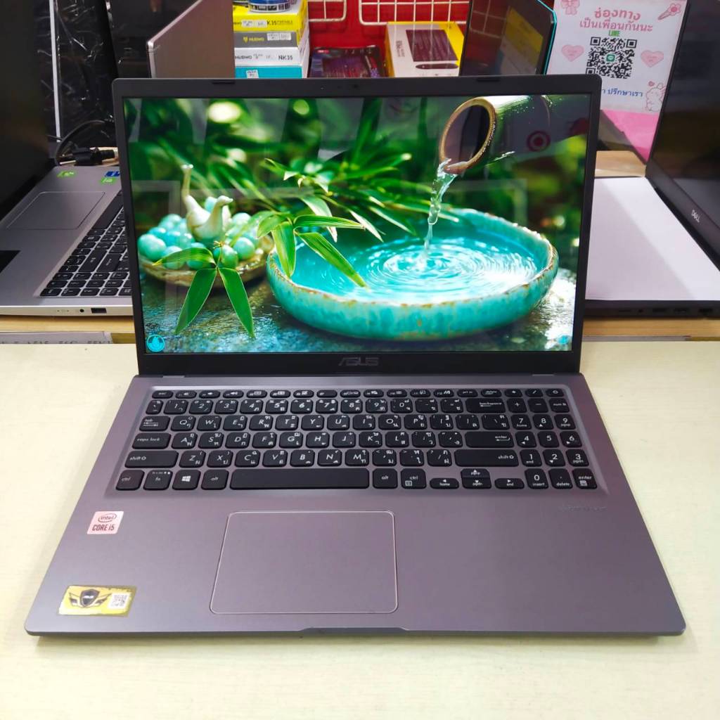 ASUS  X515JA - EJ505W  ติดฟิล์มกันรอยหน้าจอแล้ว  สภาพเครื่อง  80%