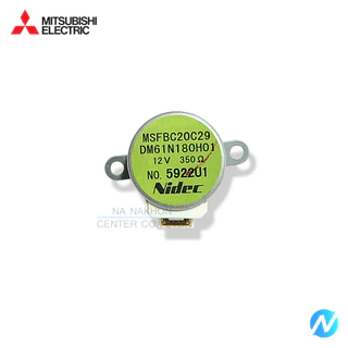 มอเตอร์สวิง (ขึ้น-ลง) อะไหล่แอร์ อะไหล่แท้ MITSUBISHI ELECTRIC รหัส E22 C33 303 (E22C33303)