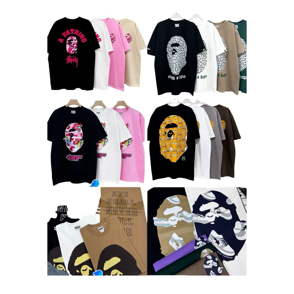 เสื้อยืดสายสตรีทOversizeใส่สบายพร้อมส่ง