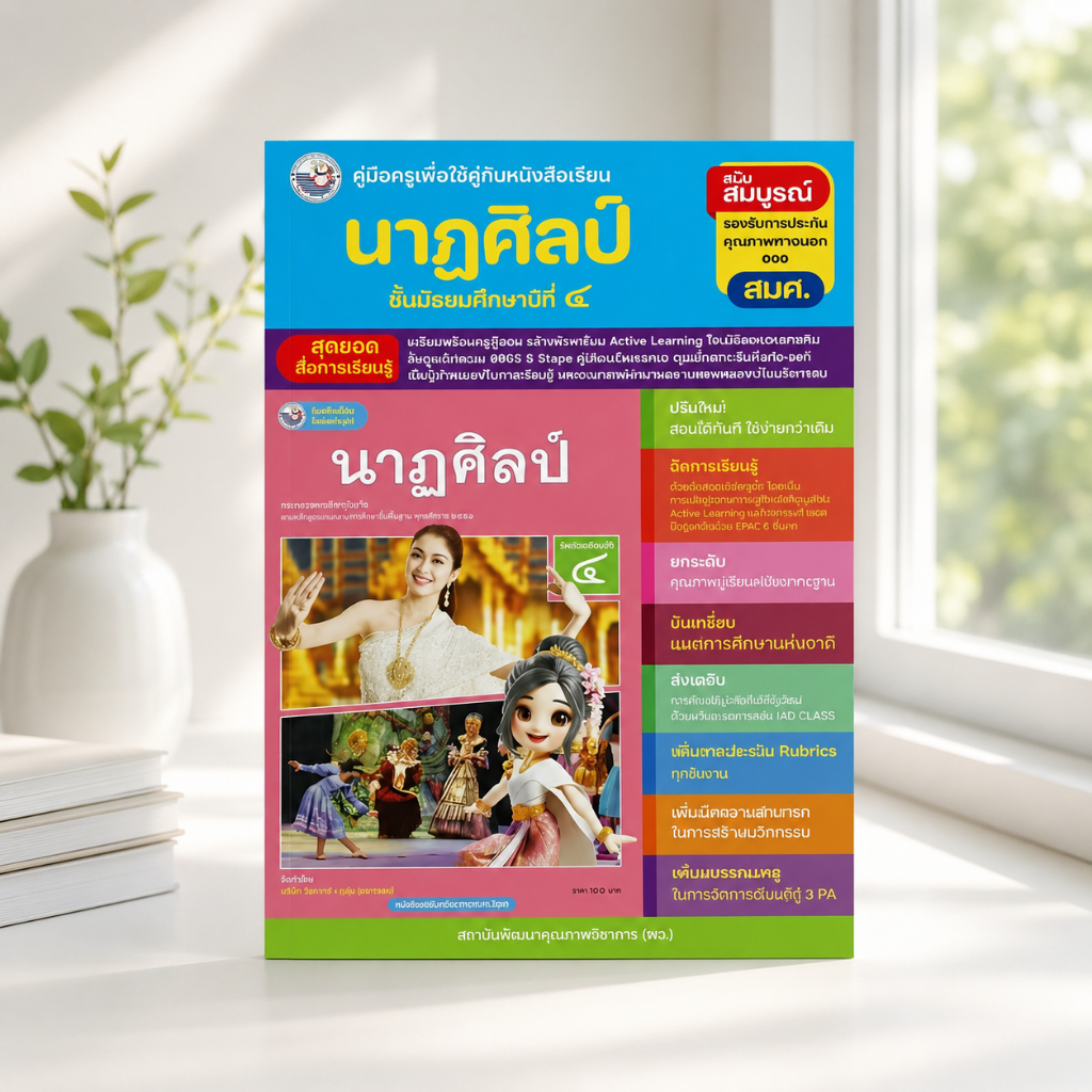 คู่มือครู นาฏศิลป์ ม.4 พว. Active Learning