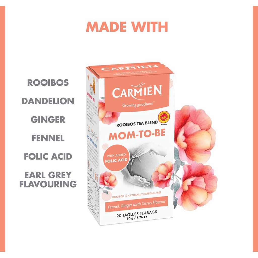 🤰🌿 Carmién Mom-To-Be Rooibos Tea 🌿🤰