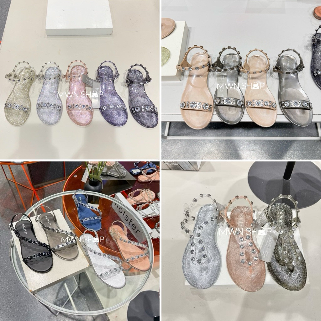 Holster รองเท้าแตะรัดส้น แบบสีมาใหม่ มีโค้ดลด30% พร้อมกล่อง ของแท้จากชอป