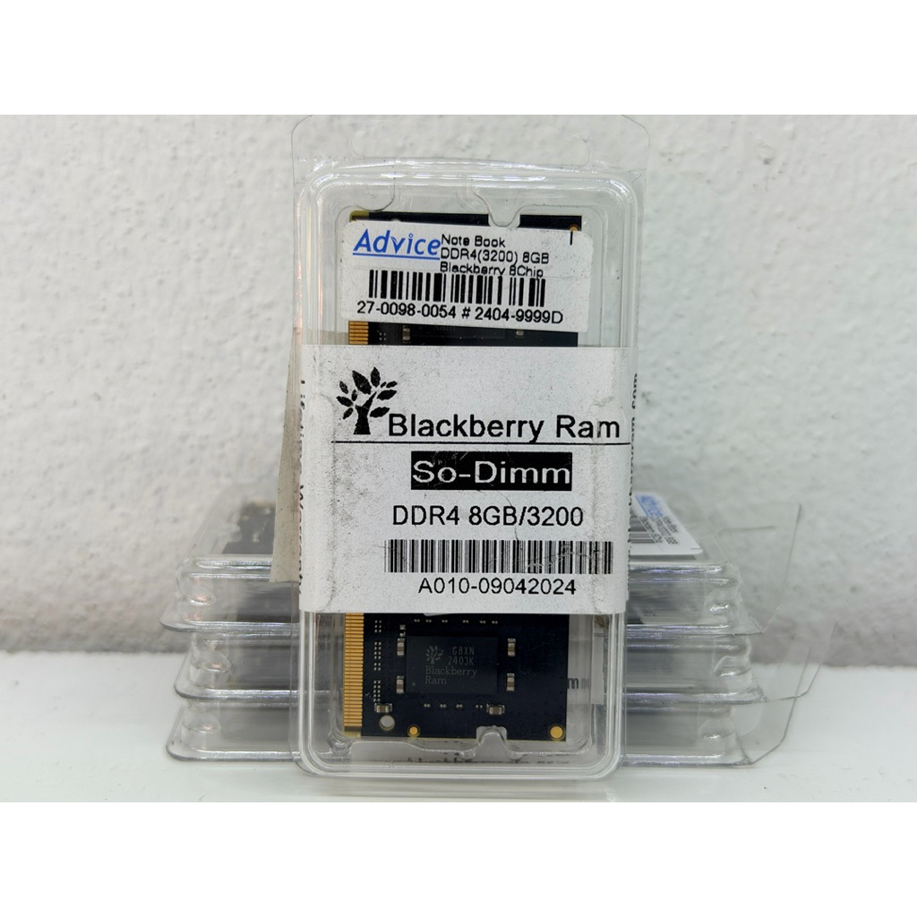 ของใหม่ ram แรม 8gb bus 3200 laptop notebook blackberry ประกัน LT advice
