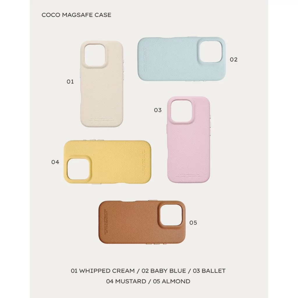 COCO CASE เคสแม่เหล็กทำจากหนังเกรนMicrofiber ไม่แนะนำใส่เคสกับโทรศัพท์ที่ติดฟิล์มรอบเครื่อง/ฟิล์มกล้อง