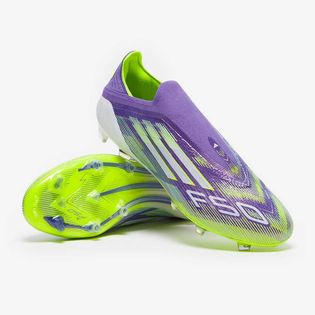 สตั๊ด รองเท้าฟุตบอลไร้เชือก Adidas F50 Elite Laceless FG