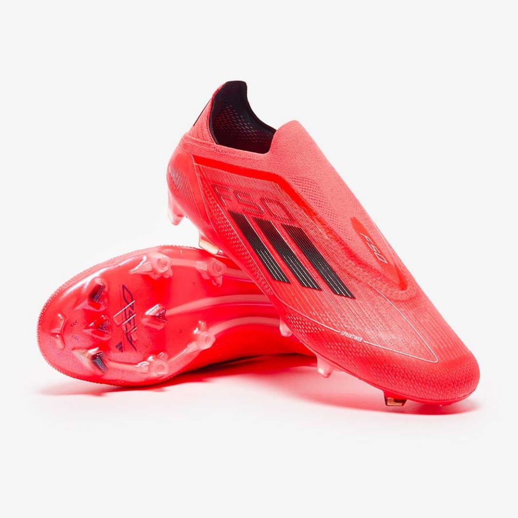สตั๊ด รองเท้าฟุตบอลไร้เชือก Adidas F50 Elite Laceless FG
