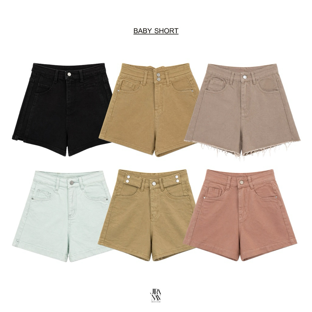 JIRANAN STUDIO - ตะกร้ารวมขาสั้น Baby Short
