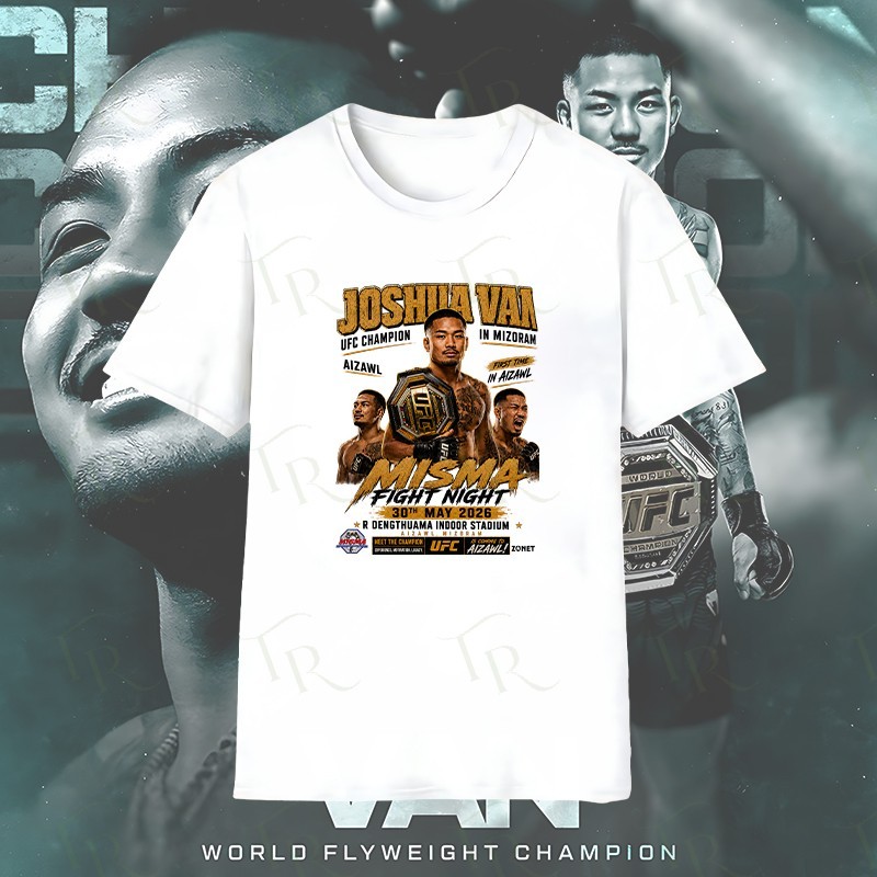 Joshua Van Fan Shirt จัดส่งจากกรุงเทพฯ COD คอกลม อเนกประสงค์ กราฟิกตลก ผ้าCotton 100% TR S-5XL เสื้อ