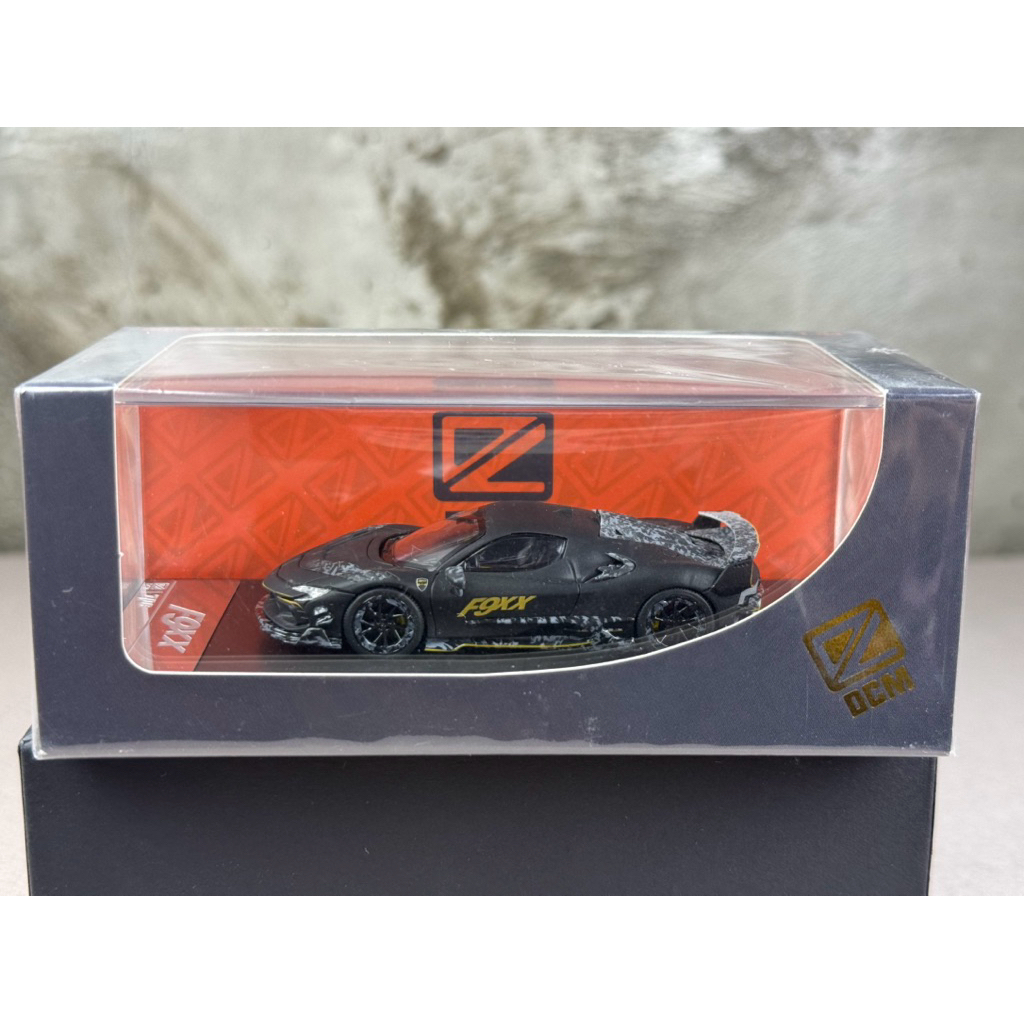 ▫️Ferrari SF90 Spider Mansory F9XX Black Scale 1:64 ยี่ห้อ DCM