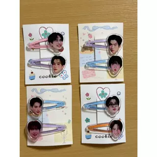 กิ๊บติดผม รูปหน้าศิลปิน งานอคริลิค มีแบบคู่และแบบเดี่ยว