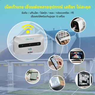 Linkorld M806 Pocket WiFi ไวไฟพกพา 4G/5G WiFi6 300Mbps ใส่ซิม รองรับทุกซิม แบต 3000mAh สินค้าใหม่