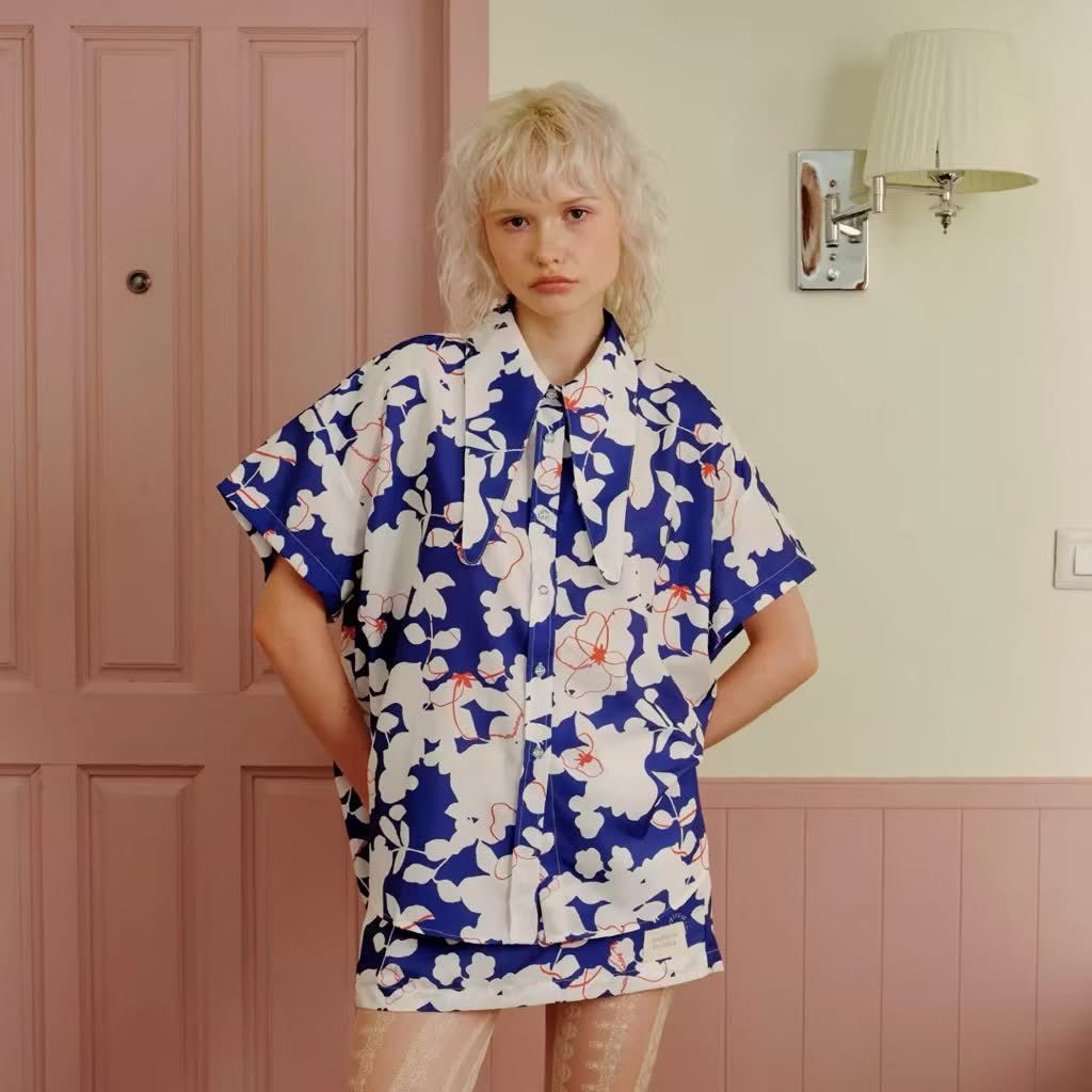Endless Holiday Tokyo Summer Shirt & City Skort set Ocean Candy